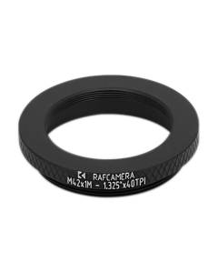 1.325″x40tpi female to M42x1 male thread adapter