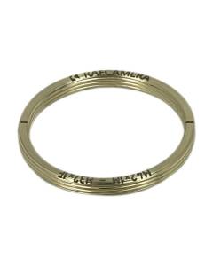 M37x1 female (Asahiflex lens) to M42x1 male thread adapter, bronze
