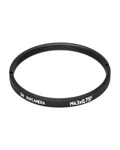 Retaining ring with M43x0.75 female thread