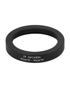 M52x0.75 to M45x0.75 thread adapter for Printing Nikkor 105mm lens