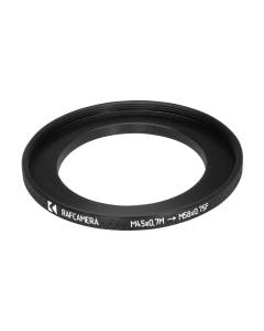 M45x0.7 male to M58x0.75 female thread adapter (45mm to 58mm step-up ring)