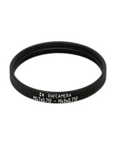 M47x0.75 female to M48x0.75 female thread adapter