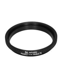 M48x0.7 to M48x0.75 thread adapter (pitch converter)