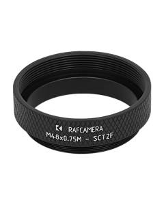 M48x0.75 male to SCT2" female thread adapter