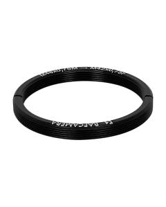 M48x0.75 male to M42x0.75 (T2) female thread adapter, flangeless