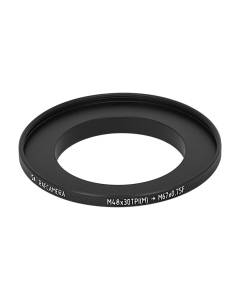 M48x30tpi male to M67x0.75 female thread adapter for Cooke Kinetal lenses