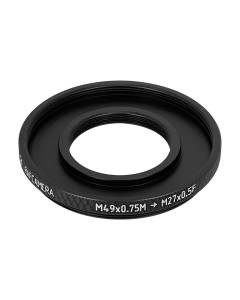 M49x0.75 male to M27x0.5 female to thread adapter for Spiratone