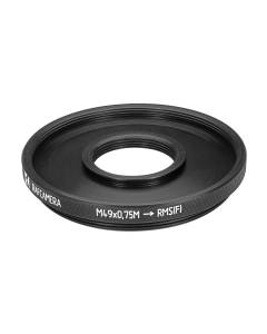 M49x0.75 male to RMS female thread adapter (49mm to RMS step-down ring)