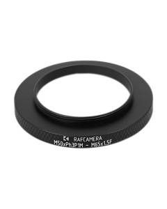 M50xPh3P1 male to M65x1.5 female thread adapter for Leica microscopes
