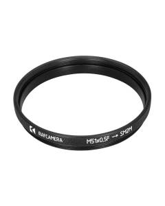 M51x0.5 female to SM2 male thread adapter