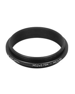 Reverse M52x0.75 to M52x1 thread adapter for helicoids