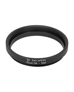 SM2 female to M52x0.75 male thread adapter