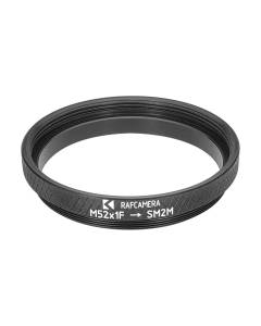 M52x1 female to SM2 male thread adapter