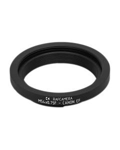 M54x0.75 female thread to Canon EOS (EF) camera mount adapter