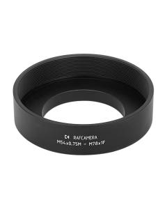 M54x0.75 male to M78x1 female thread adapter