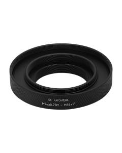 M54x0.75 male to M86x1 female thread adapter