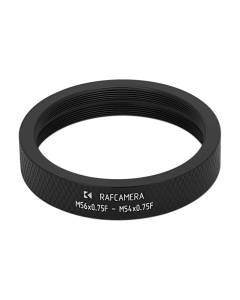 M56x0.75 female to M54x0.75 female thread adapter