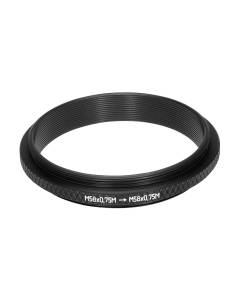 M58x0.75 male to M58x0.75 male thread adapter
