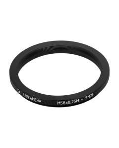 SM2 female to M58x0.75 male thread adapter