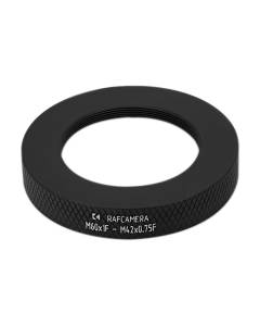 M60x1 female to M42x0.75 female thread adapter