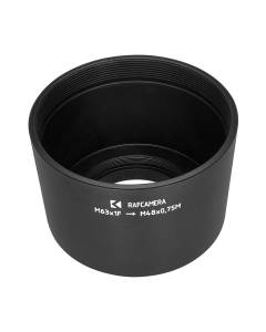 M63x1 female to M48x0.75 male thread adapter for telescopes