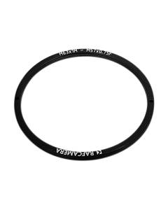 M63x1 male to M57x0.75 female thread adapter, flangeless