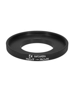 M65x1 female to M42x1 male thread adapter for helicoids