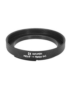 M65x1 female thread to Mamiya 645 camera mount adapter