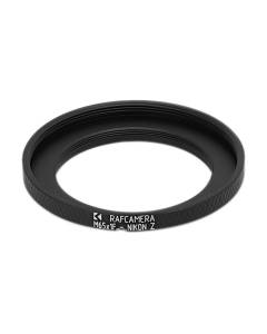 M65x1 female thread to Nikon Z camera mount adapter