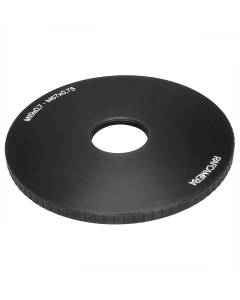 M67x0.75 male to M19x0.75 female thread adapter (67mm to 19mm step-down ring)