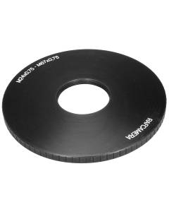 M67x0.75 male to M24x0.75 female thread adapter (67mm to 24mm step-down ring)