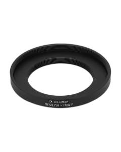 M67x0.75 male to M72x0.75 female thread adapter