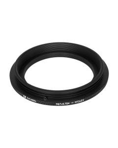 M67x0.75 male thread to Canon Twin Lite MT-24EX adapter