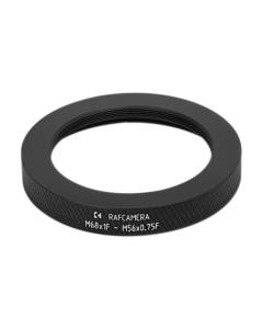 M68x1 female to M56x0.75 female thread adapter