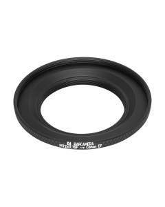 M72x0.75 female thread to Canon EOS EF mount camera adapter