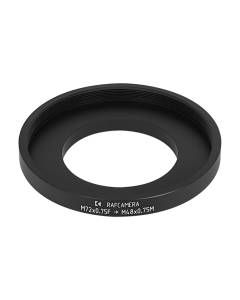 M72x0.75 female to M48x0.75 male thread adapter