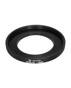 M72x0.75 female to SM2 male thread adapter