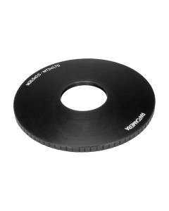 M72x0.75 male to M26.5x0.5 female thread adapter (72mm to 26.5mm step-down ring)