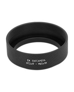 M72x1 female to M65x1 male thread adapter