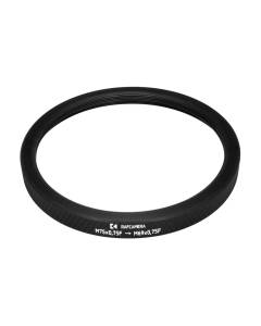M75x0.75 female to M69x0.75 female thread adapter
