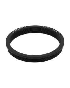M75x0.75 male to M68x0.75 female thread adapter