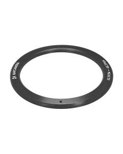 M76x0.75 male to M62x0.75 female thread adapter (62mm step-down ring for Lenar)