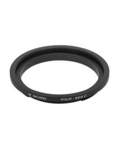 M77x1 female thread to Pentax 67 camera mount adapter