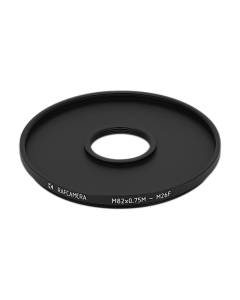 M82x0.75 male to M26x0.75 female thread adapter