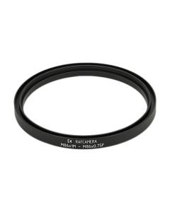 M86x1 male to M86x0.75 female thread adapter