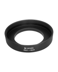 M90x1 female to M65x1 male thread adapter