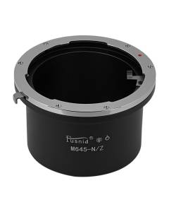 Mamiya 645 lens to Nikon Z camera mount adapter