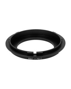 Mamiya RB67 lens to Mamiya 645 camera mount adapter for bellows