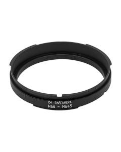 Norita 66 lens to Mamiya 645 camera mount adapter