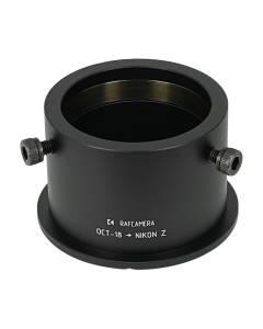 OCT-18 lens to Nikon Z camera mount adapter
